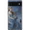 Fairy with Black Cat Sitting on Moon by Nene Thomas Google Pixel 6 Skin